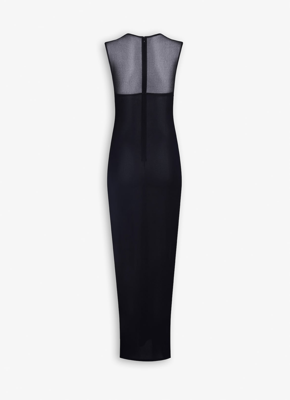 KNIT MOLDED BODYCON DRESS ALAÏA BLACK KNIT MOLDED BODYCON DRESS